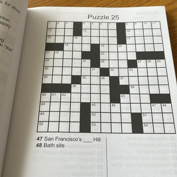 Funster 100+ Large Print Easy Crossword Puzzles - Picture 4 of 5